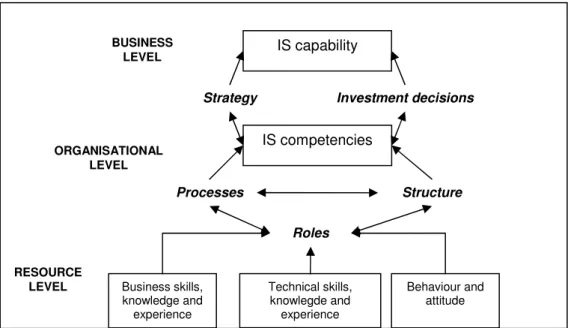 Figure 5. From resource to capabilities 