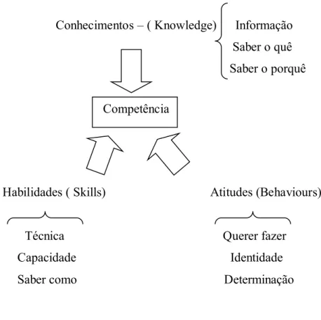 Figura 1: As três componentes da Competência 