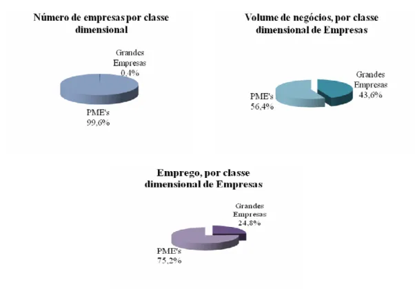 Figura 1: Importância Económica das PME’s Portuguesas em 2005 