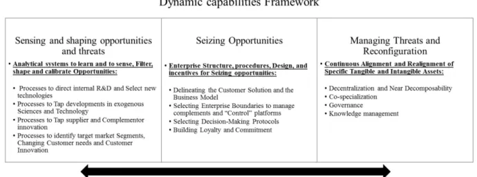 Figure 1 - Dynamic Capabilities Framework (adapted from Teece, 2007)