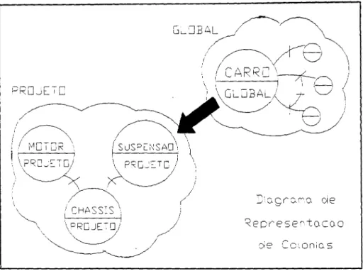 Figura 4.2 - Hierarquia de Colônias (DHC)