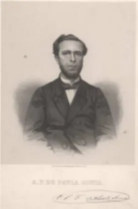 Figura 01. Conselheiro  Antonio Francisco de Paula  Souza (1819-1866). 