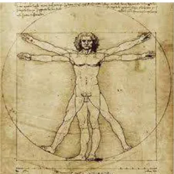 Figura 1 - O Homem Vitruviano, 1490. 