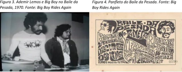 Figura 3. Ademir Lemos e Big Boy no Baile da  Pesada, 1970. Fonte: Big Boy Rides Again 