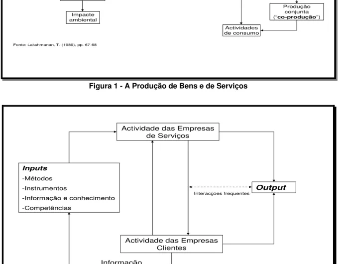 Figura 2 - O Processo de Produção de Serviços 
