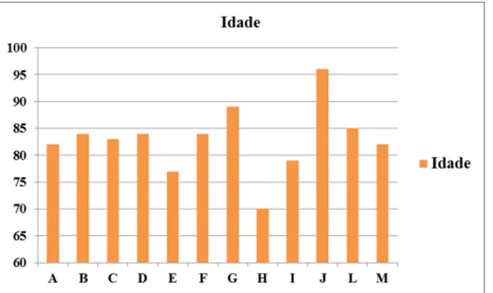 Figura 1  –  Idade dos entrevistados 