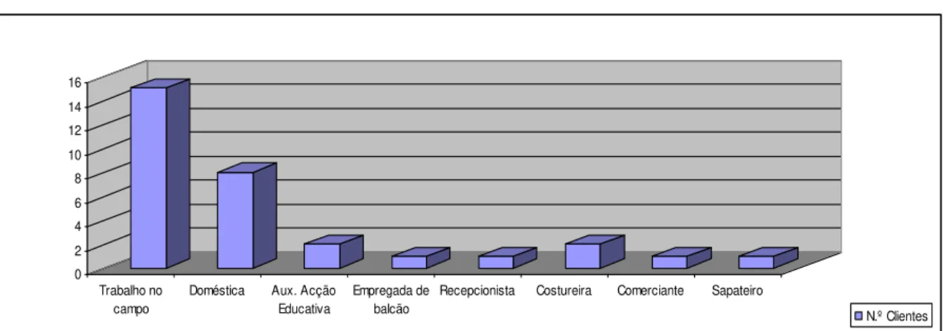 Gráfico 6: Profissão desenvolvida 