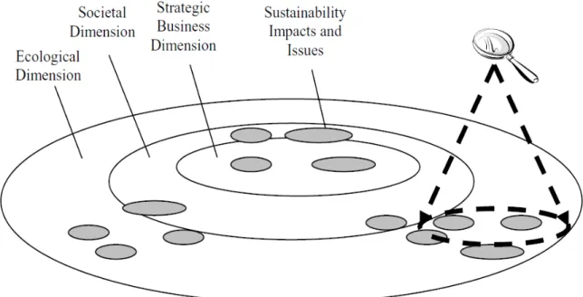 Figura 2 – Sustentabilidade restrita a subsistemas. 