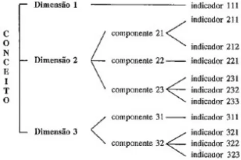 Figura 5: Construção dos Conceitos (Quivy, 2003)