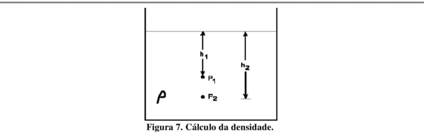 Figura 7. Cálculo da densidade. 