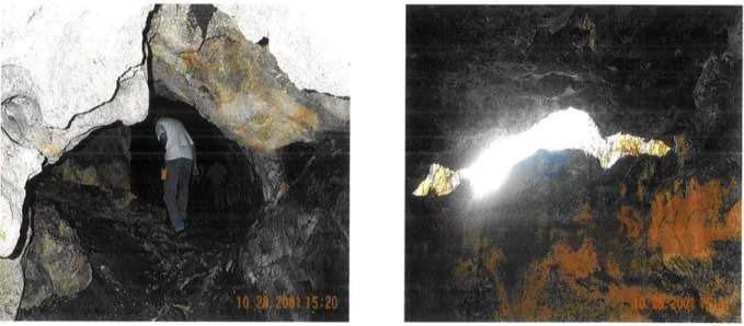 Foto  4.1  0: Conduto  principal  da caverna  do  Urubu  Foto  4.1  1  :  Entrada  da caverna  Urubu