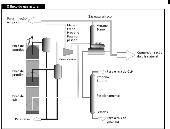 Figura 1.3: Unidade de processamento de gás natural. 