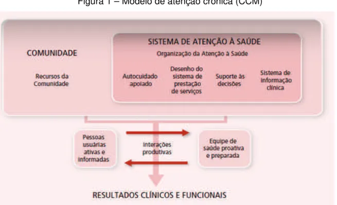 Figura 1 – Modelo de atenção crônica (CCM) 