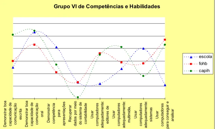 Figura 08 – Grupo VI de Competências e Habilidades 