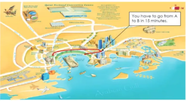 Figure 8 – The map shown to the user.