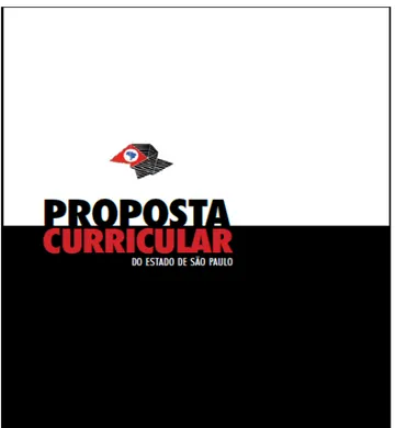 Figura 1: Capa do documento que apresentava os princípios e conceitos da nova proposta curricular