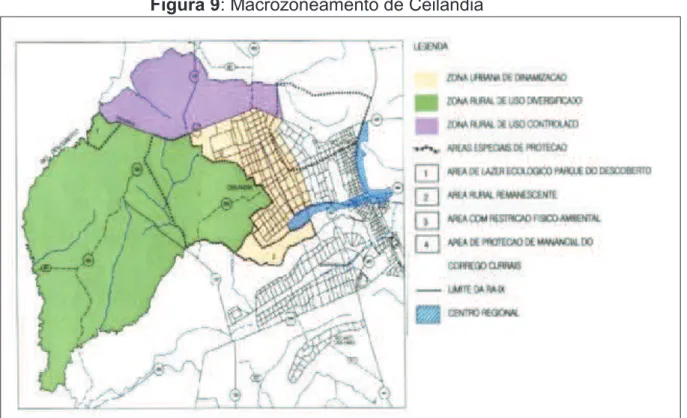 Figura 9: Macrozoneamento de Ceilândia 