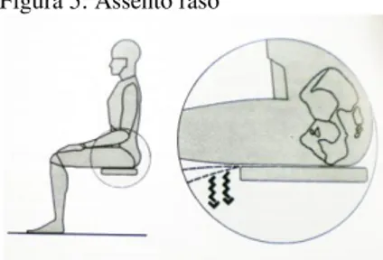 Figura 5: Assento raso 