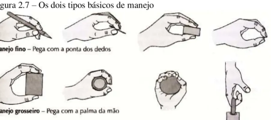 Figura 2.7 – Os dois tipos básicos de manejo 