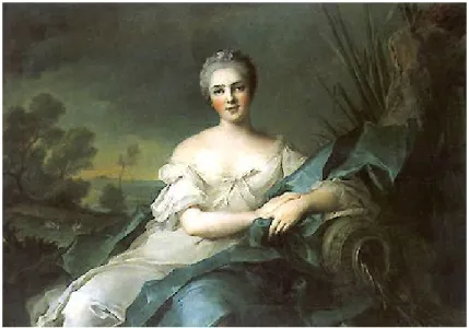 fig. 10 | Jean-Marc Nattier, Madame Marie-Louise-Thérèse-Victoire  de France 1751, óleo sobre tela, 106 x 138 cm, Fonte: Museu de 
