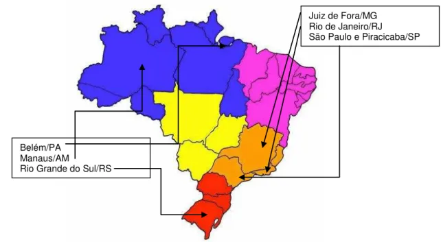 Tabela 9 — Mapeamento da missão metodista no Brasil (1886- 1900) 