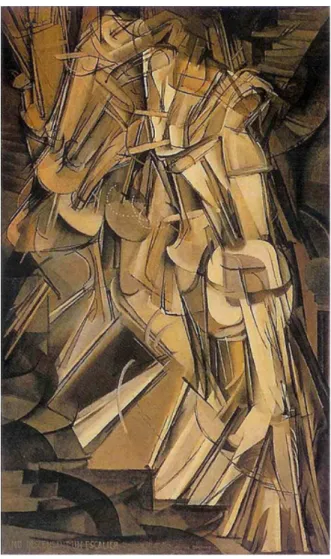 Figura 3 - Marcel Duchamp. Nu Descendant un Escalier n° 2, 1912