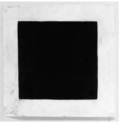 Figura 11 - Quadrado preto sobre fundo branco de Kazimir Malevich (1913)