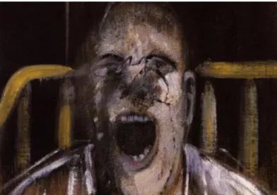 Figura 39 - Francis Bacon - Estudo para a cabeça de um Papa que grita  –  1952.  