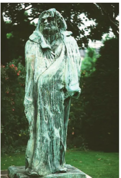 Figura 1 August Rodin - Balzac, 1891. França 