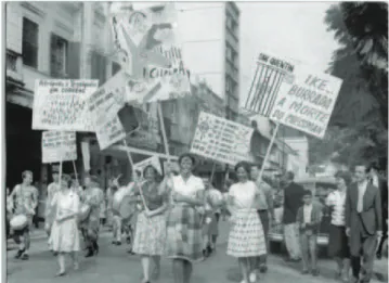 Figura 10 Passeata de mulheres em Petrópolis, RJ Brasil - 1961 