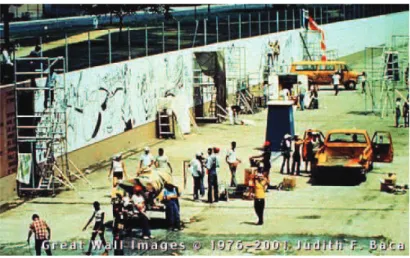 Figura 12 Judith Baca - Great Wall of Los Angeles, 1976-2001 