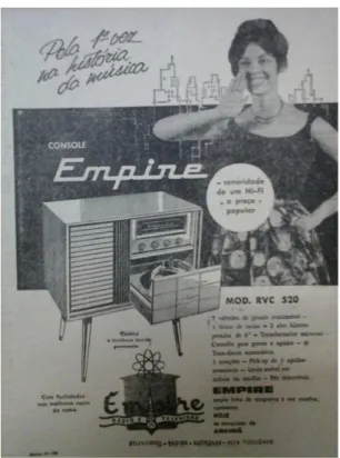Figura 16 : Propaganda de aparelho de som “Hi - Fi”. Diario de  Pernambuco, 05/07/1959