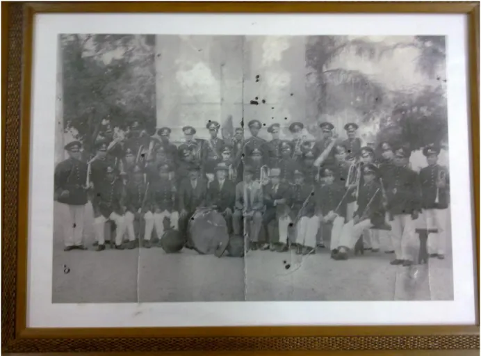 Figura 2  –  Fotografia da banda da SMAA em data desconhecida (estima-se entre 1920-1930)