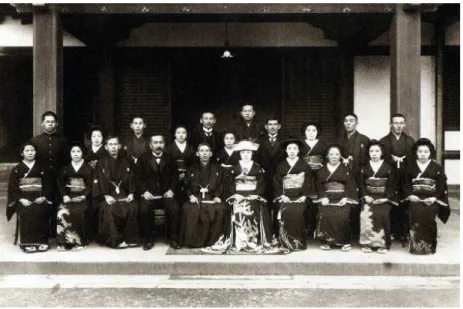 Fig. 7- Casamento de Mokiti Okada e Yoshi. 