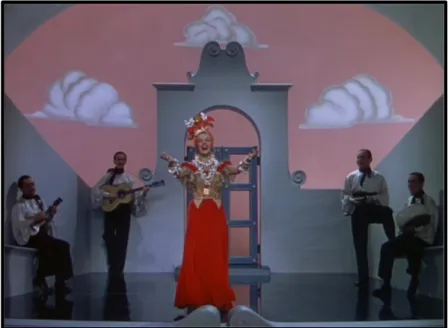 Figura  8-  Carmen  Miranda  no  Clube  El  Tigre,  em  Serenata  Tropical  (Down  Argentine  Way,  1940)