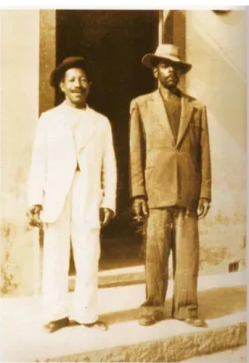 Figura 8 - Os primos João Garrafão e João Pretinho – 1940. 