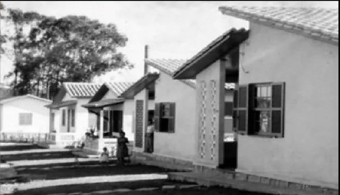Figura 07: Novas habitações operárias – Criciúma/SC (década de 1950). 