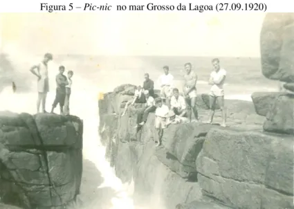 Figura 5  –  Pic-nic  no mar Grosso da Lagoa (27.09.1920) 