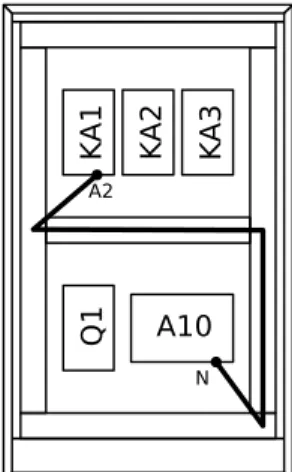 Figura 3.9: Rota da Figura 3.5 distorcida pela ausência dos pontos de entrada