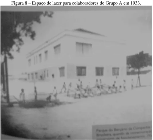 Figura 8  –  Espaço de lazer para colaboradores do Grupo A em 1933. 