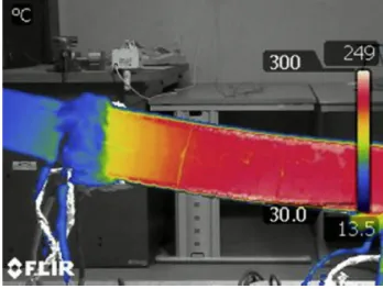 Fig. 19. Temperature gradient near section S3A, for specimen B/2.4 – 04.