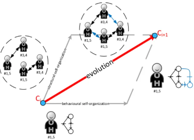 Figure 1 – Evolutionary components in ADACOR 2