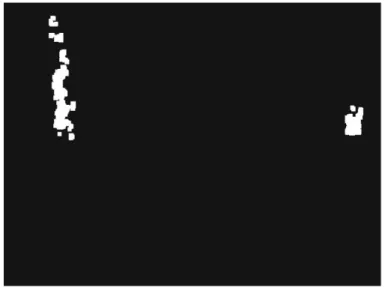 Fig. 5  Clustering of the Depth Image in the figure 3. 