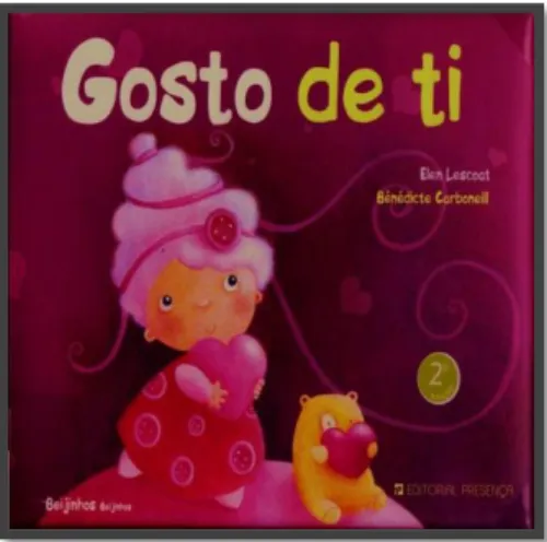 Figura 2. Capa do livro &#34;Gosto de ti&#34;