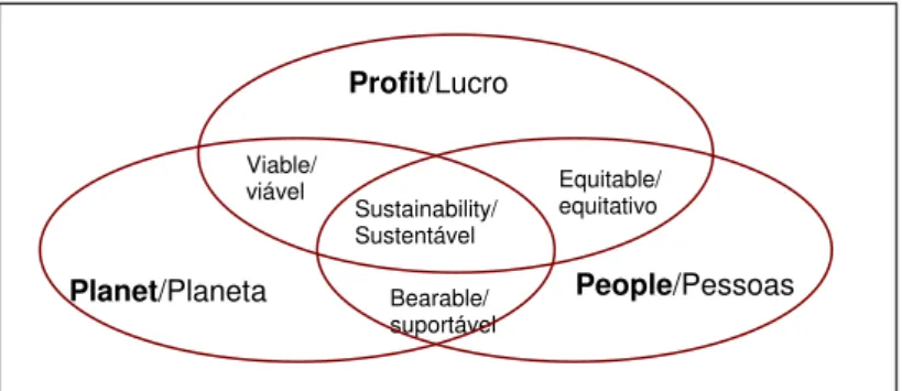 Figura 4 - Representação do triple bottom line 