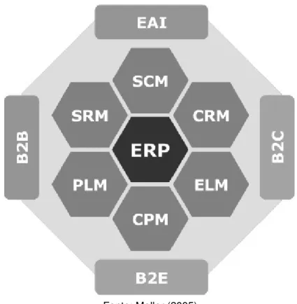 Figura 9 - Estrutura Conceitual do ERP II 