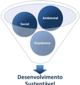 Figura 4 - Formação do conceito de desenvolvimento sustentável  Fonte: Elaborada pela autora (2013)