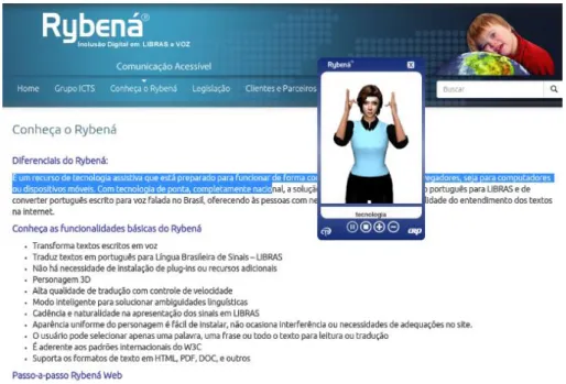 Figura 14 – Rybená versão Web. (RYBENá, 2016).