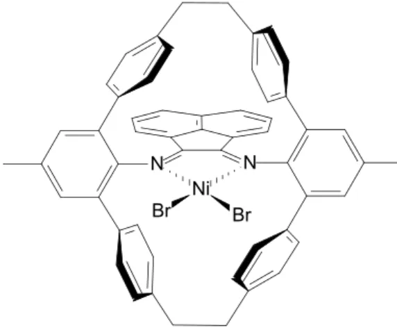 Figura 2.10. Precursor catalítico a base de ligante macrocíclo.