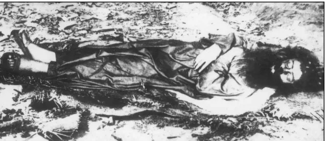 Fig 1. The body of Antônio Conselheiro exhumed on October 6, 1897. He had died at 67, on September 22 nd , probably of natural causes